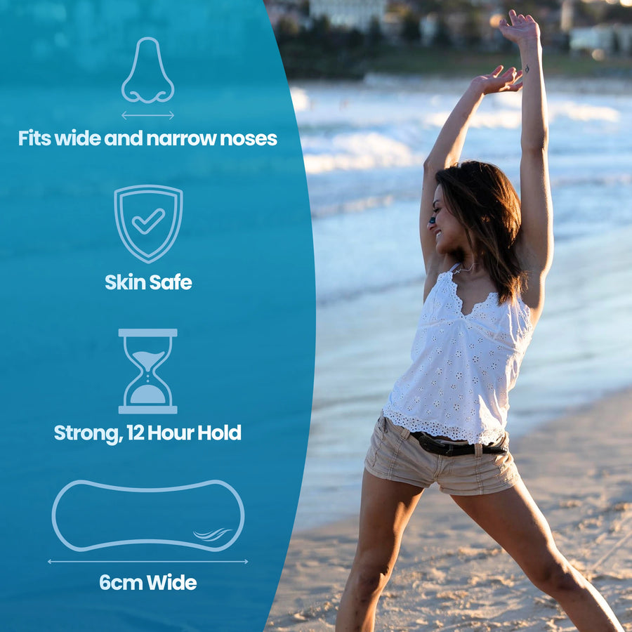 Bondi Wave Nasal Strips | Matte Black