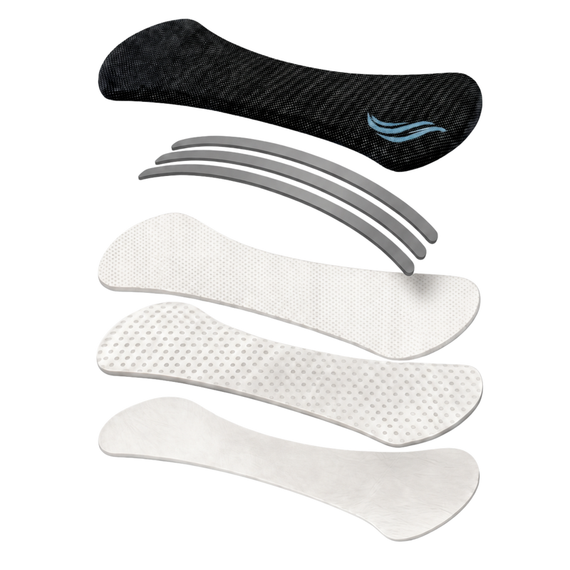 Bondi Wave nasal strip science diagram