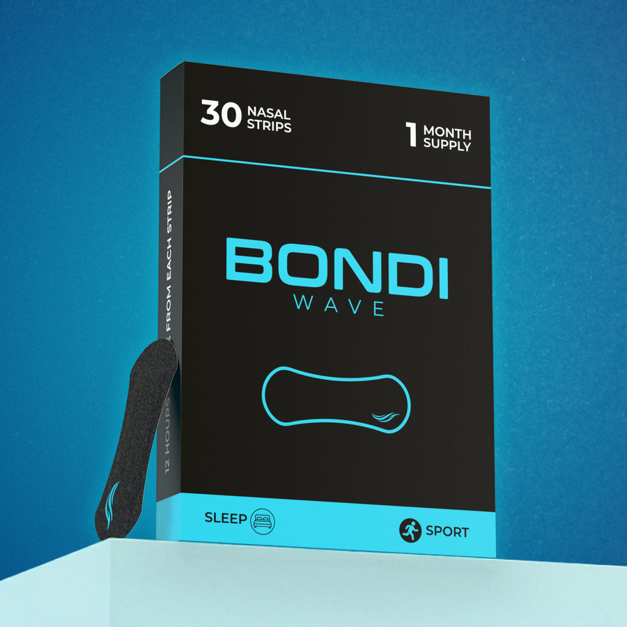 Bondi Wave Nasal Strips | Matte Black