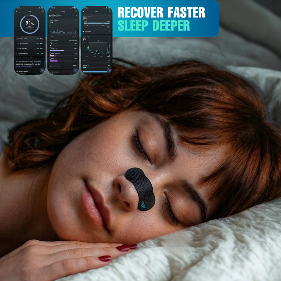Bondi Wave Nasal Strips | Matte Black