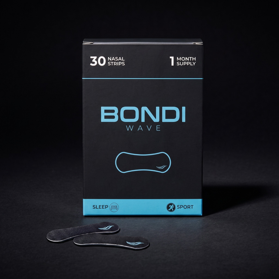 Bondi Wave Nasal Strips | Matte Black